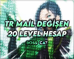 TR +20 LVL UNRANKED - MAİL DEĞİŞEN - FRESH!