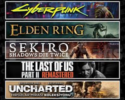 Cyberpunk + Elden + Sekiro + TLOU2 + Uncharted