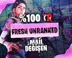 TR +20 LVL UNRANKED - MAİL DEĞİŞEN - FRESH!