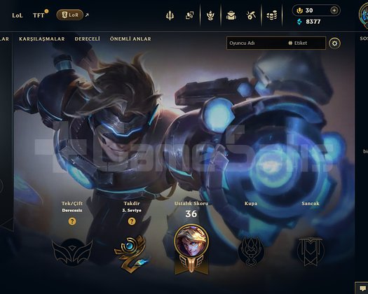 EUW FRESH HAZIR HANDMADE 6 SKIN PULSEFİRE EZREAL