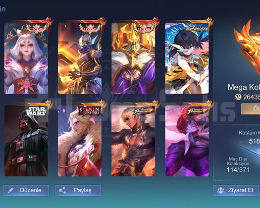 JUNG MAIN MEGA 1 HESAP