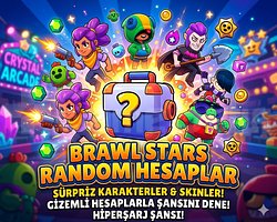 25 KARAKTER GARANTİLİ | 1000 KUPA ÜSTÜ  HESAPLAR
