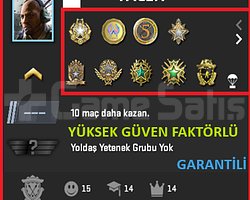 ANINDA TESLİM | 11 MADALYA | 1909 SAAT | FACEIT