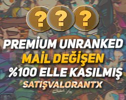 TR - PREMİUM 5 MAÇ UNRANKED - MAİL DEĞİŞEN!