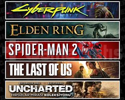 Cyberpunk + Elden + Spider 2 + TLOU1 + Uncharted