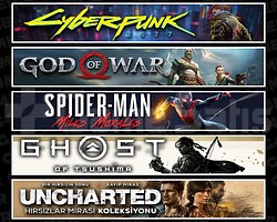 Cyberpunk + GOW + Miles + Tsushima + Uncharted