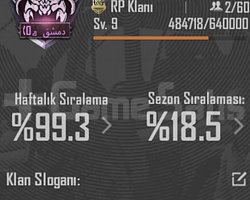 9.8 SV İSİM AKTİF KLAN SERİ TESLİMAT NOKTASI