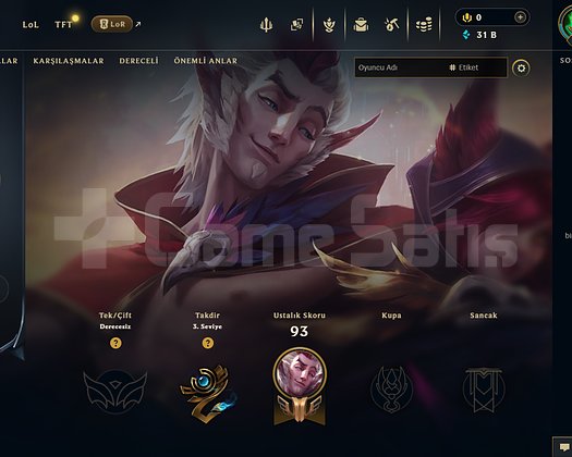 EUW Unranked | 1320 T. Öz - 24 Hero | Ranked Ready