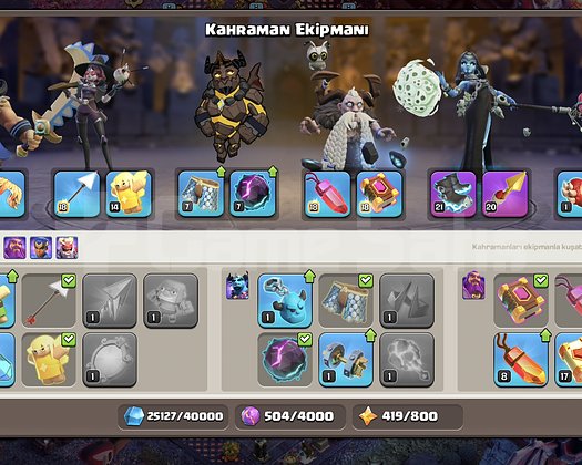 MEGA INDIRIM! 278 LEVEL MUKEMMEL TH18 MAXIMSI!!