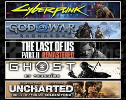 Cyberpunk + Ragnarök + TLOU2 + Tsushima +Uncharted