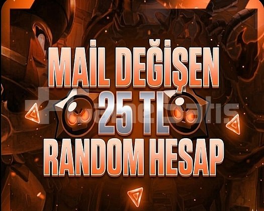 BRAWL STARS 25 RANDOM VİP HESAP