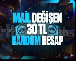 BRAWL STARS 30 RANDOM VİP HESAP