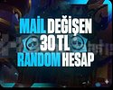 BRAWL STARS 30 RANDOM VİP HESAP