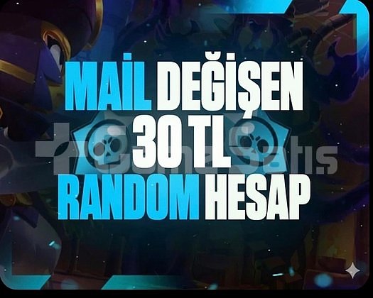 BRAWL STARS 30 RANDOM VİP HESAP