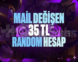 BRAWL STARS 35 RANDOM VİP HESAP