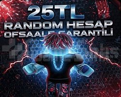 ROBLOX VİP EFSANEVİ 25TL OFFSALE GARANTİ RANDOM