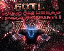 ROBLOX VİP EFSANEVİ 50TL OFFSALE GARANTİ RANDOM