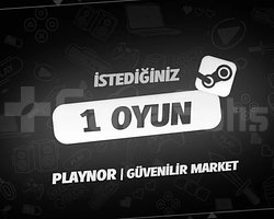 İstediğiniz 1 Oyun + Garanti SINIRSIZ DESTEK!