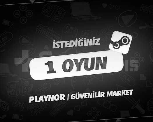 İstediğiniz 1 Oyun + Garanti SINIRSIZ DESTEK!