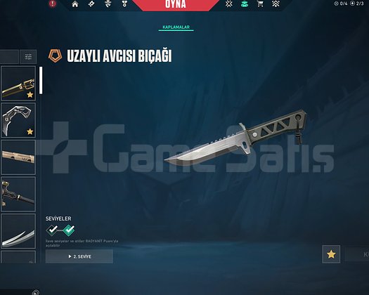 oni set ion set vct karambit chmp kelebek