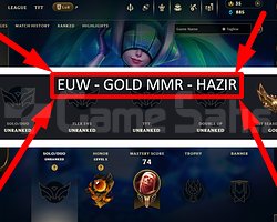 EUW / 42 LVL + 10 SKİN + DERECESİZ + MAİL+TEL !!