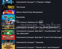Command & Conquer TÜM SERİLERİ VAR 15.900 TL STEAM