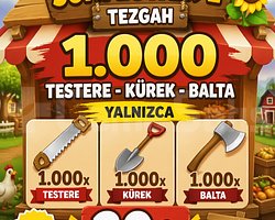1.000 TESTERE/KÜREK/BALTA EN UCUZ FİYATA SİZLERLE