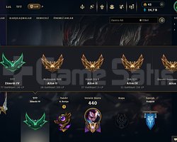 Lol 228 Lvl 139 Skinli Hesap