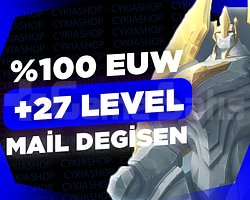 EUW / +27 LEVEL / MAİL DEĞİŞEN