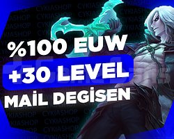 EUW / +30 LEVEL / MAİL DEĞİŞEN