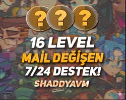 TR - MAİL DEĞİŞEN - 16 LEVEL - HESAPLAR!