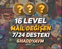TR - MAİL DEĞİŞEN - 16 LEVEL - HESAPLAR!