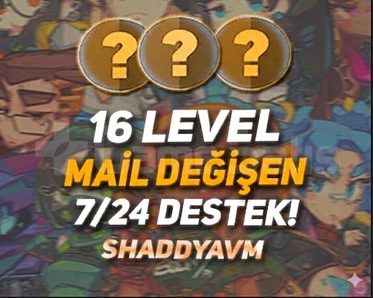 TR - MAİL DEĞİŞEN - 16 LEVEL - HESAPLAR!