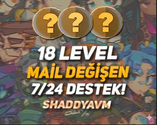 TR - MAİL DEĞİŞEN - 18 LEVEL - HESAPLAR!