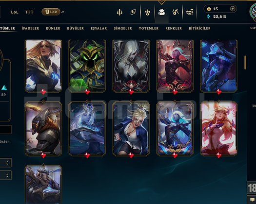 162 LVL + 125 KOSTÜM + 102 HERO +  MAİL + TEL!