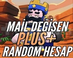 MAİL DEĞİŞEN + PLUS | VİP RANDOM HESAP
