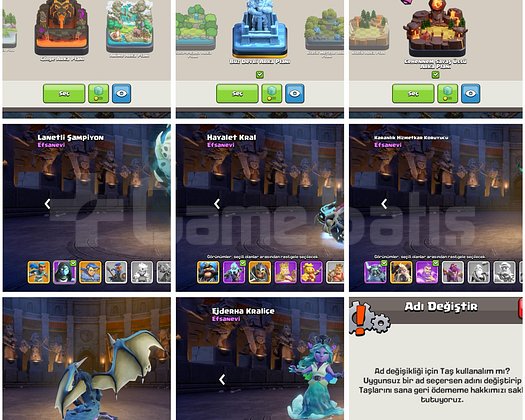 TH18COC |  ÖZEL SETLER + ÖZEL ARKAPLANLAR