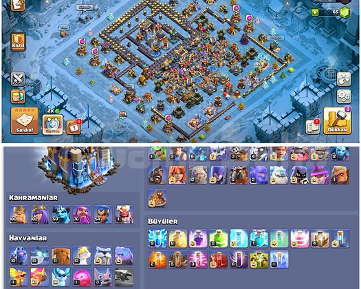 TH18COC |  ÖZEL SETLER + ÖZEL ARKAPLANLAR
