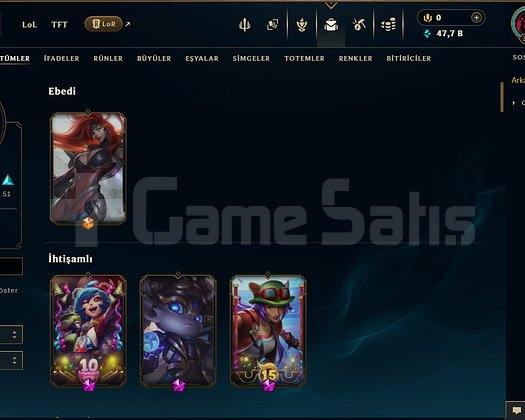 Lol 374 LVL dolu hesap