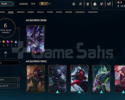 TR Unranked | 6 Kostüm - 17K Mö | Dereceli Hazır