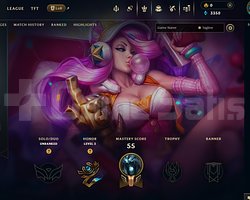 TR Unranked | 6 Kostüm - 34 Hero | LoL Hesap