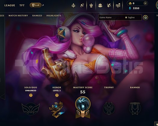 TR Unranked | 6 Kostüm - 34 Hero | LoL Hesap