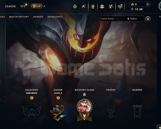 TR Unranked | 1 Kostüm - 51K Mö | Dereceli Hazır
