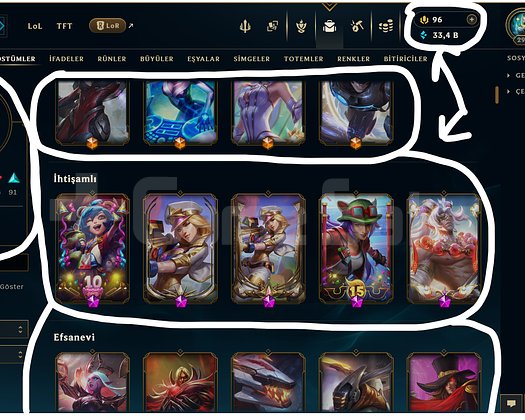 298 LEVEL / 202 SKİN / FUL HERO +MAİL +13K SATIŞ