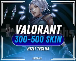 TR SUNUCU 300-500 SKIN VALORANT RANDOM HESAP