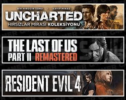 Uncharted + The Last Of Us 2 + Resident Evil 4