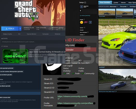 GTA 5 FORZA 4 ARK MORTAL KOMBAT 11 TEKKEN 7 ASETTO