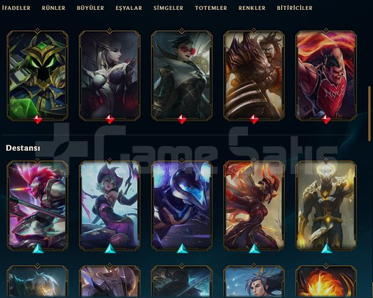TR HANDMADE 40 SKIN TEMİZ HESAP HAZIR 10/10