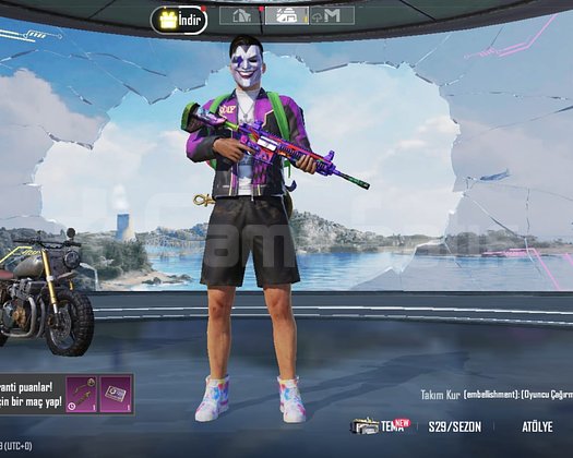 KAÇMAZ FIRSAT MASKARA M416 PUBG HESAP