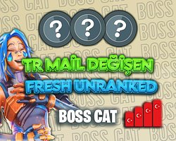 TR +20 LVL UNRANKED - MAİL DEĞİŞEN - FRESH!